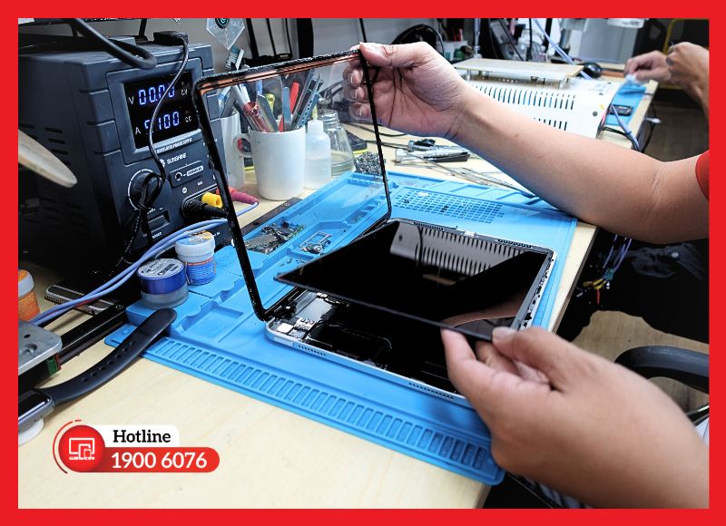 Quy trình thay camera trước iPad Air 3 chuẩn kỹ thuật tại iCare Center