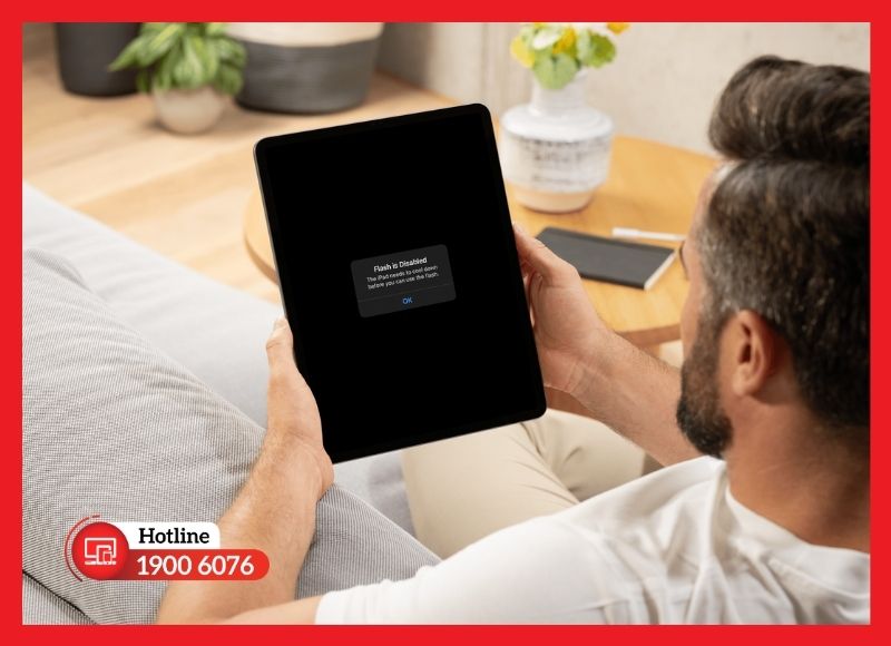 Dấu hiệu phải thay camera trước iPad Air 4