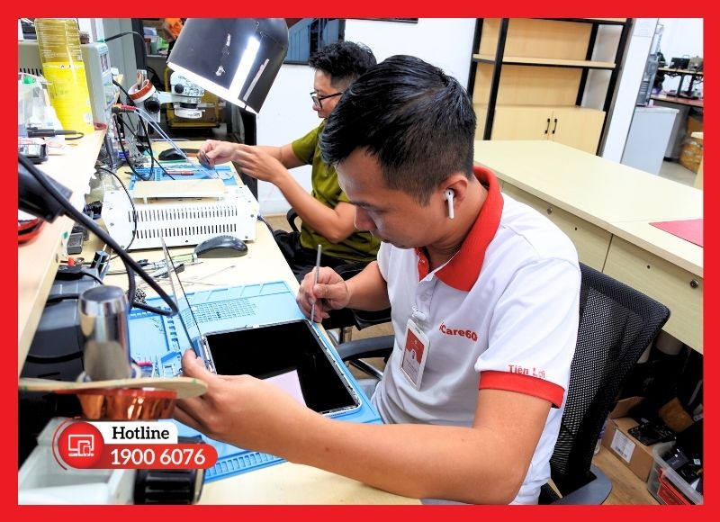 iCare Center - Đơn vị thay thế camera trước cho iPad Air 4 chuẩn kỹ thuật