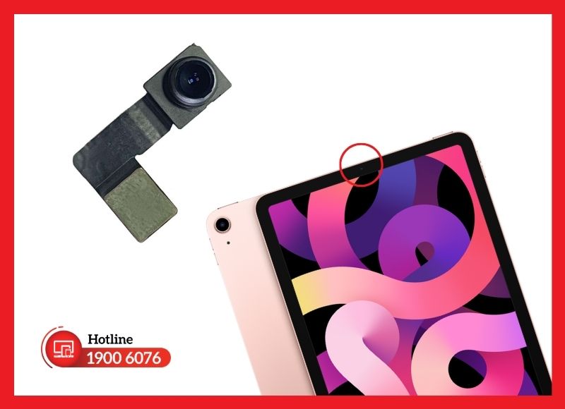 Cấu tạo camera trước iPad Air 4