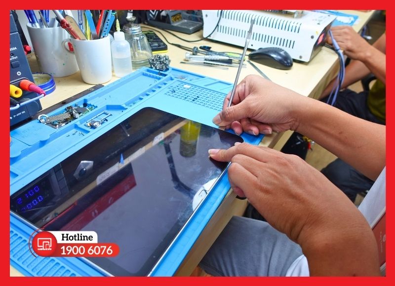 Quy trình thay camera trước iPad Air 4 chuẩn kỹ thuật tại iCare Center