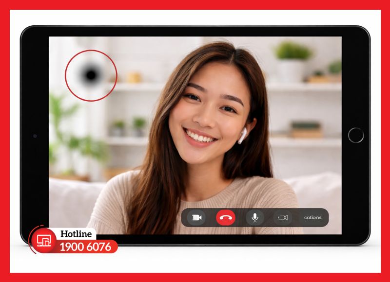 Các dấu hiệu cho thấy cần thay camera trước iPad Gen 9 để tránh gián đoạn học tập, làm việc