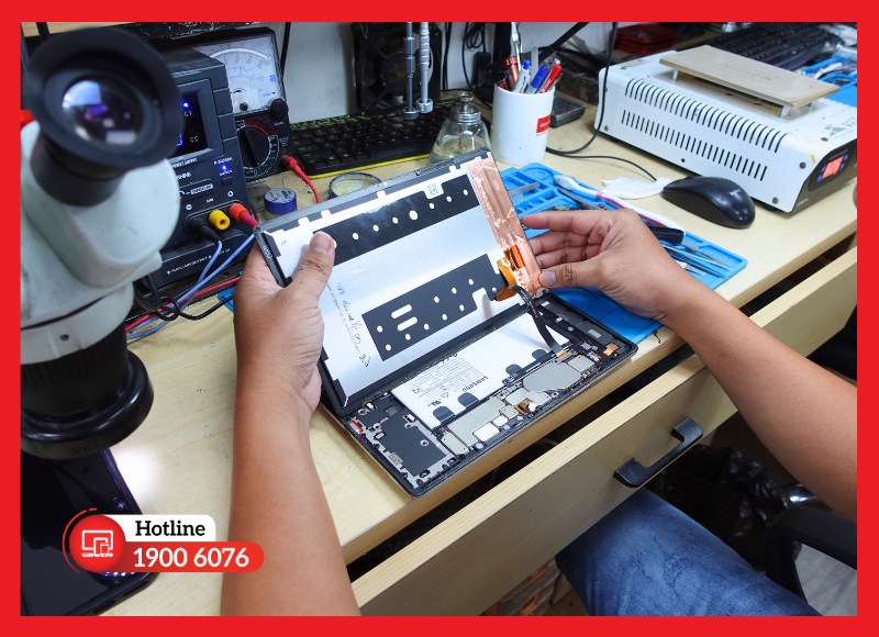 Quy trình thay camera trước iPad Mini 4 chuẩn kỹ thuật tại iCare Center