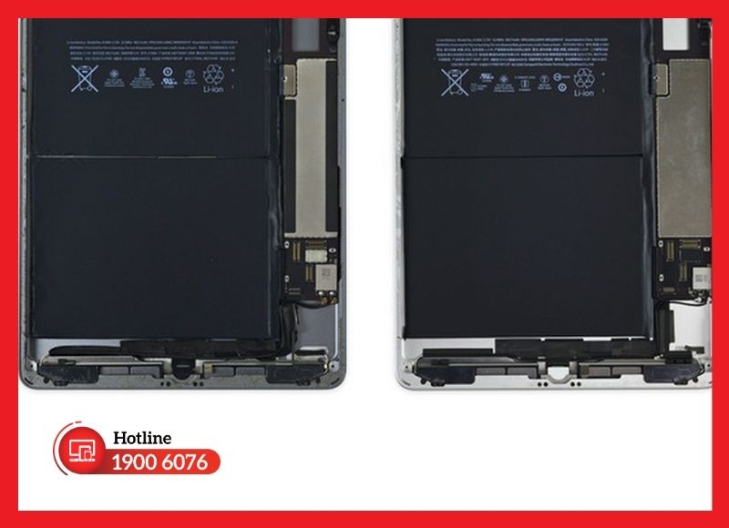 Cáp nút Home iPad Gen 5 bị đứt và hư hỏng do tác động mạnh.