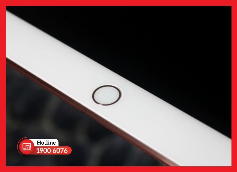 Các dấu hiệu nhận biết nút Home iPad Gen 5 bị hỏng cần thay thế: bị liệt, lún hoặc mất vân tay.