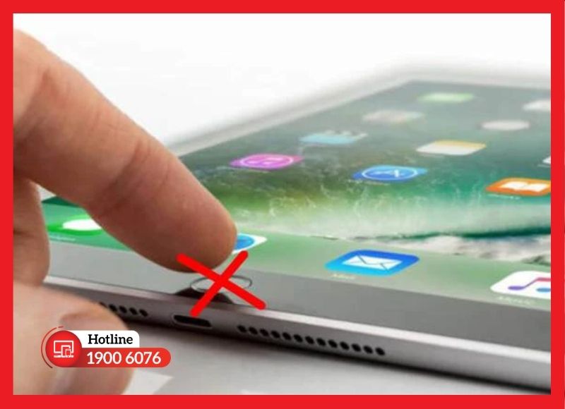 Cụm cáp và nút Home vật lý của iPad Gen 6 cần thay thế khi bị liệt, kẹt.