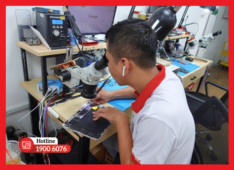 Địa chỉ thay cáp nguồn iPad Mini 5 uy tín, lấy liền tại hệ thống iCare Center TP.HCM.