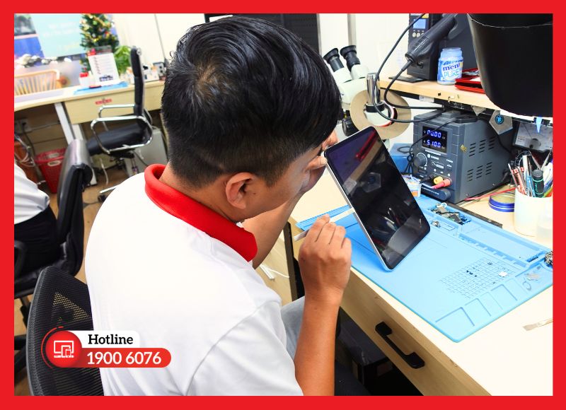 Nhu cầu thay nút nguồn iPad Mini 5 tăng cao do linh kiện bị lão hóa sau nhiều năm hoạt động.