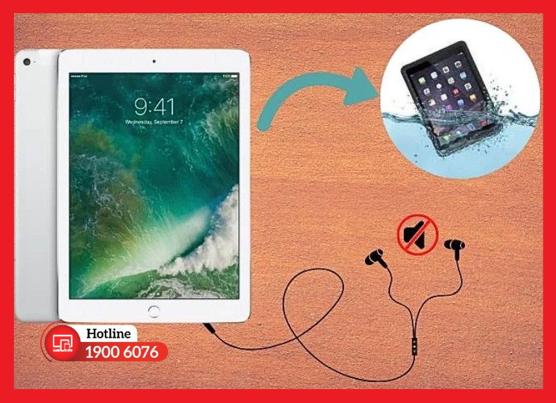 Những nguyên nhân khiến cáp tai nghe iPad Air 2 bị hỏng 