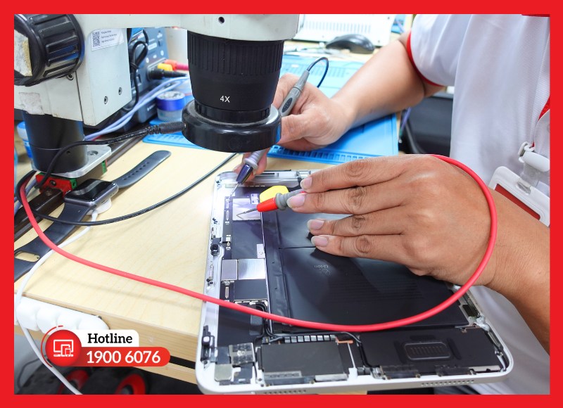 Quy trình thay cáp tai nghe iPad Air 2 chuyên sâu tại iCare Center