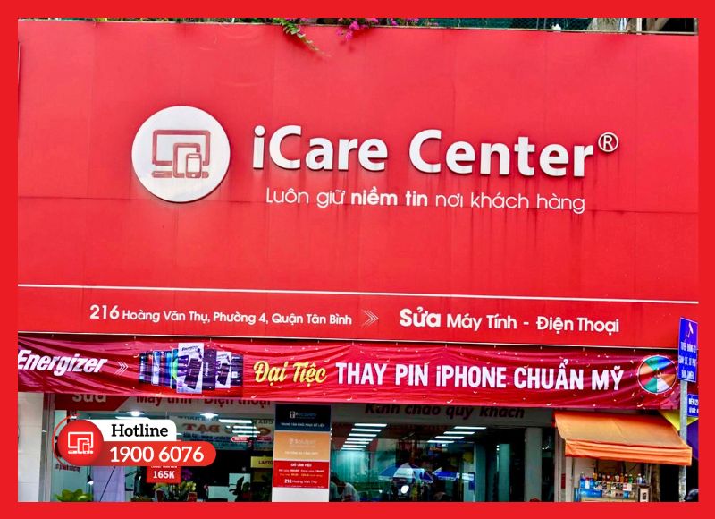 iCare Center - Cửa hàng sửa chữa iPad uy tín hàng đầu TPHCM
