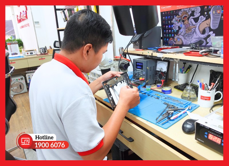 Quy trình thay cáp volume iPad Mini 4 chuyên nghiệp tại iCare Center