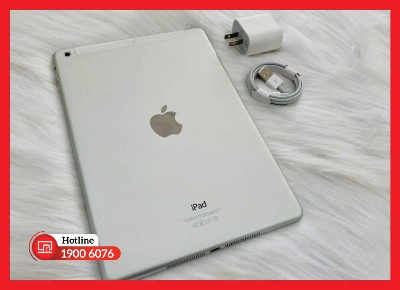 Dấu hiệu nhận biết người dùng cần thay đuôi sạc iPad Air 1
