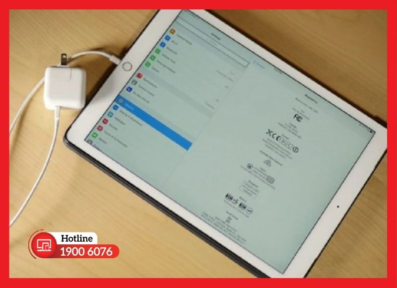 Chân sạc iPad Gen 5 bị lỗi do rỉ sét và hao mòn