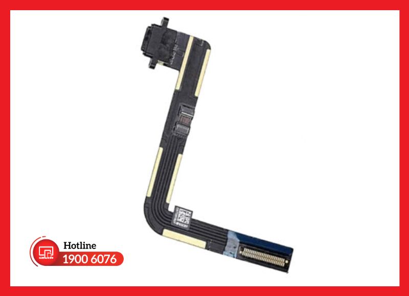 Linh kiện đuôi sạc iPad Mini 5 chính hãng, nguyên tem mác sẵn sàng thay thế.