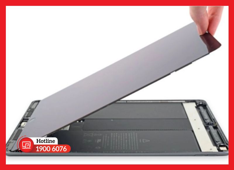 Cấu tạo màn hình iPad Air 3 dạng màn bộ, yêu cầu kỹ thuật ép chính xác