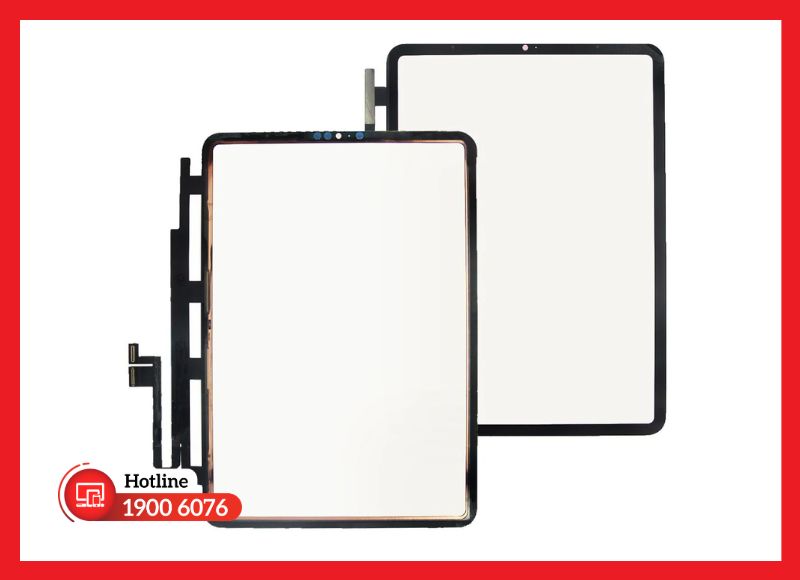 Cấu tạo màn hình iPad Pro 11 M1 gồm kính, cảm ứng và LCD