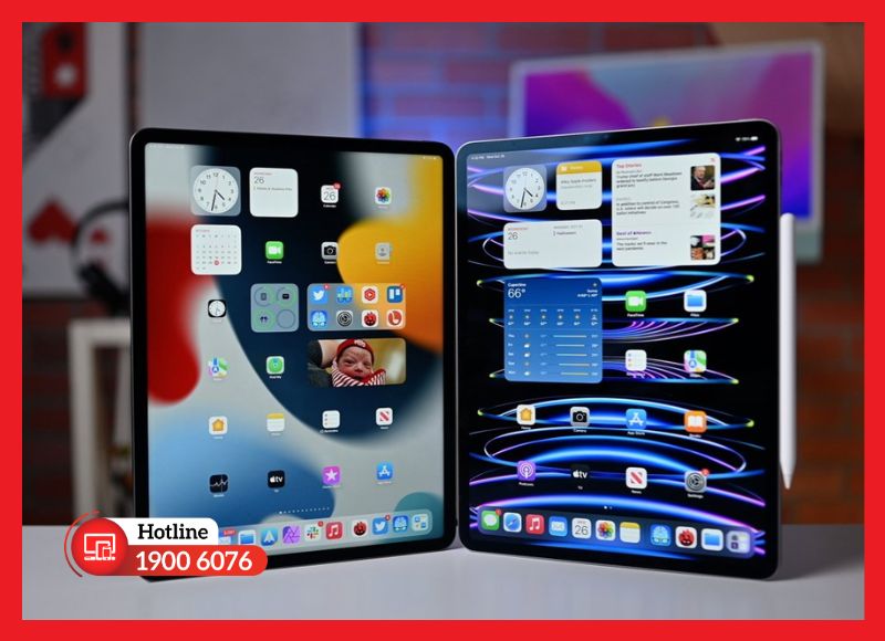 So sánh ép cảm ứng iPad Pro M2 và thay full màn hình 