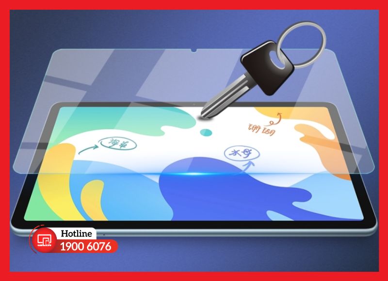 Dán cường lực tương thích hover và test Apple Pencil đều toàn màn sau 24 giờ ép cảm ứng iPad Pro M2 12.9