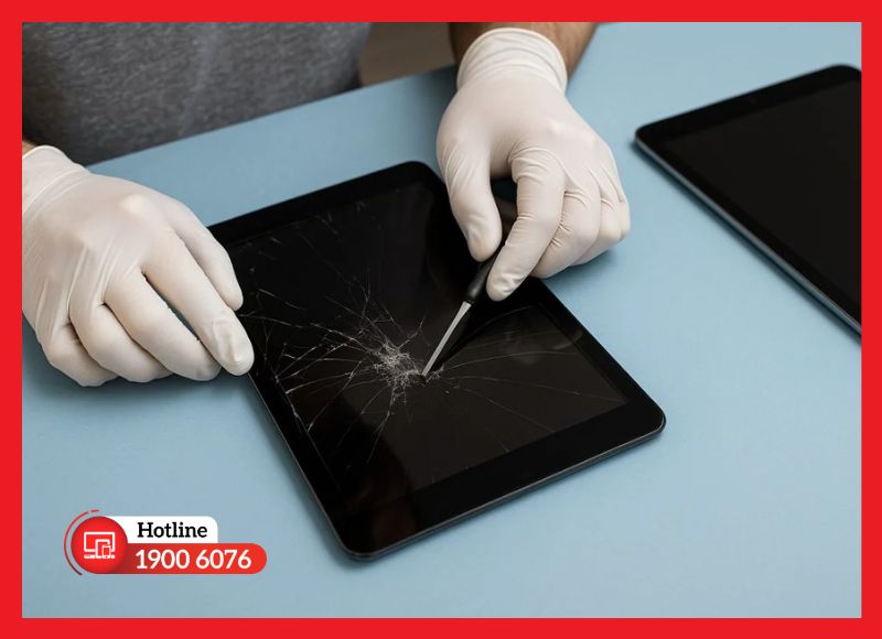 So sánh thay mặt kính và thay màn hình iPad Mini 6