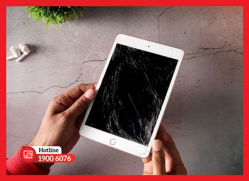 Nguyên nhân mặt kính iPad Pro 10.5 bị nứt vỡ