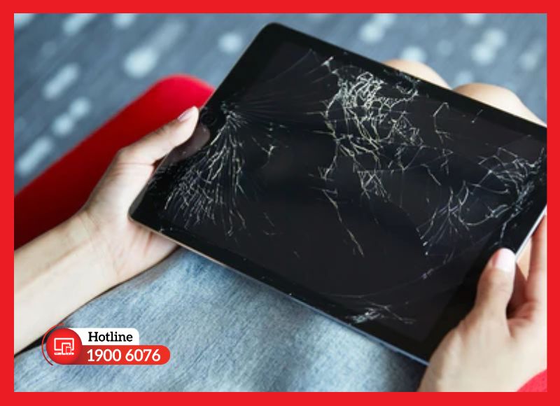 Các nguyên nhân phổ biến gây nứt vỡ màn hình cần ép kính iPad Pro 12.9 M2