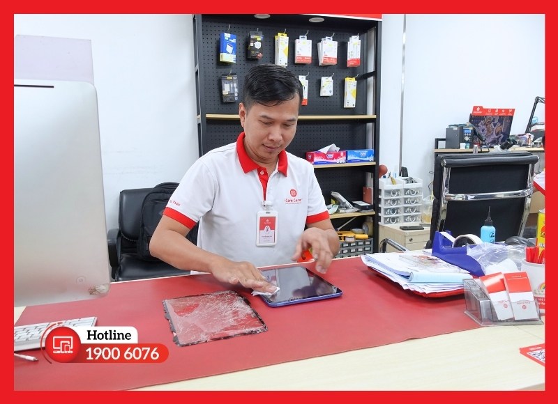 iCare Center là trung tâm ép kính iPad Air 1 uy tín tại TPHCM