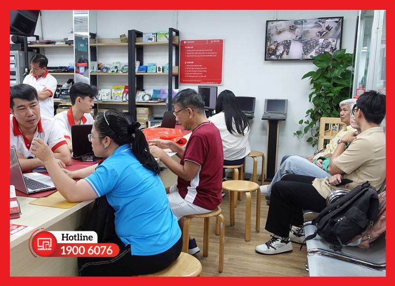 iCare Center giúp bảo hành linh kiện cho khách hàng sau sửa chữa