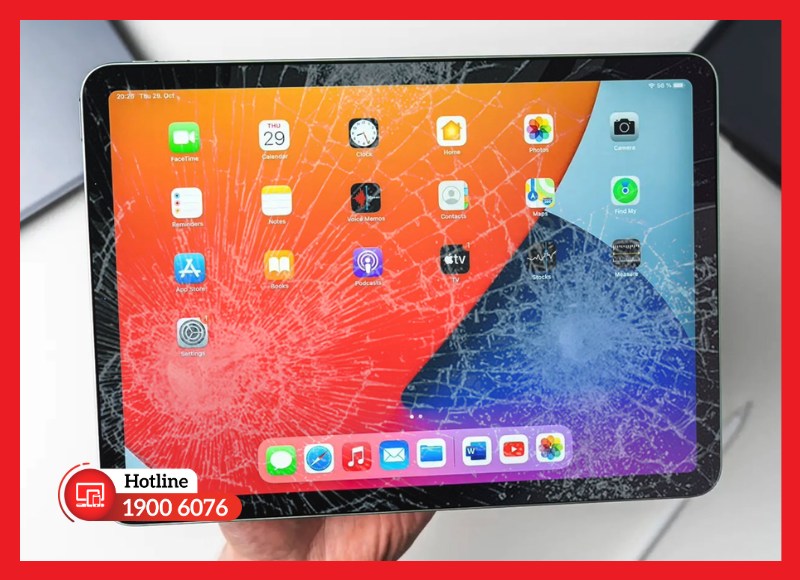 Các dấu hiệu nhận biết cần thay màn hình iPad Air 4 mới