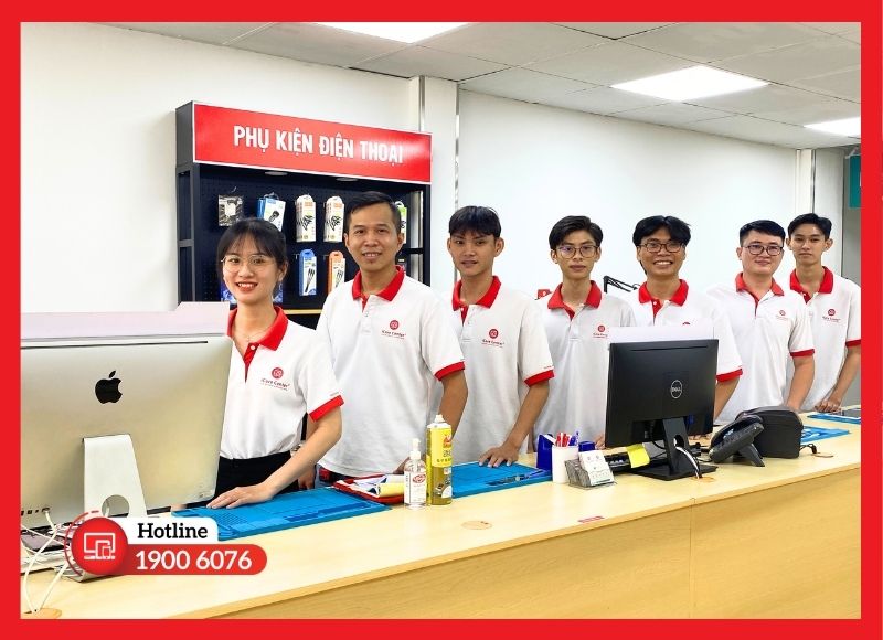 Không gian dịch vụ chuyên nghiệp và tin cậy tại iCare Center TP.HCM 