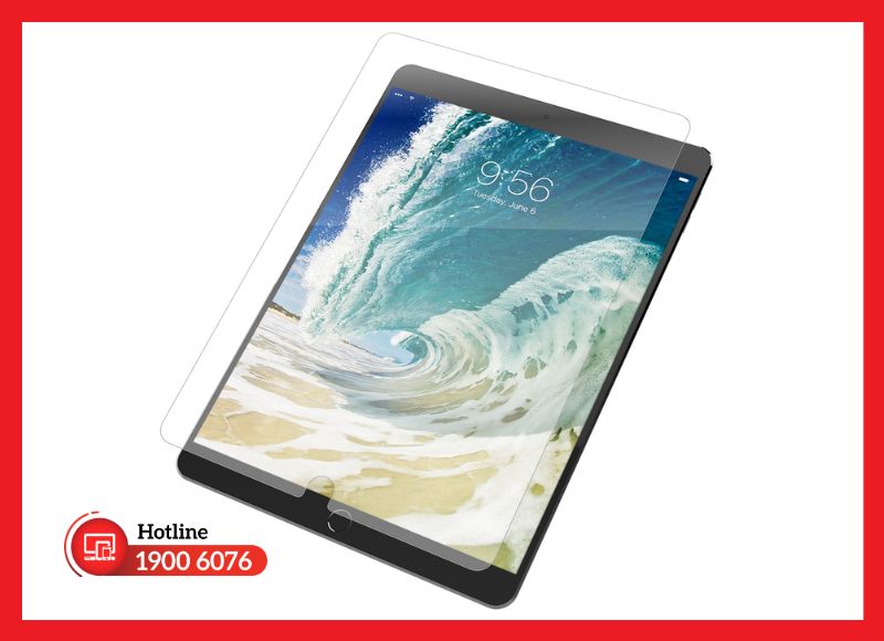 Dán cường lực ngay sau khi thay màn hình iPad Pro 10.5 giúp bảo vệ kính mới và duy trì chất lượng cảm ứng