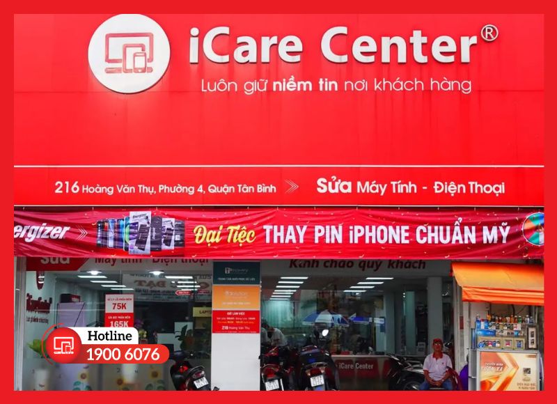 Hệ thống chi nhánh iCare Center tại TPHCM, nhận thay màn hình iPad Pro M2 12.9 lấy liền