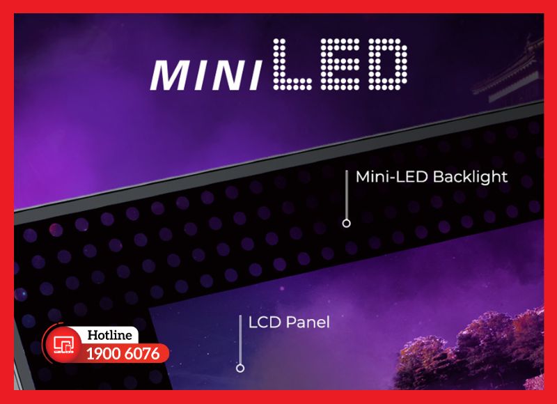 Màn hình Liquid Retina XDR mini-LED 12.9 inch iPad Pro M2, layer hover tích hợp trong cụm màn hình