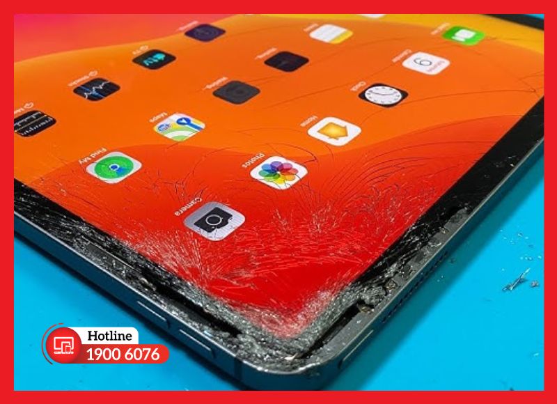 Nguyên nhân hư hỏng cần thay màn hình iPad Pro 12.9 inch 2022