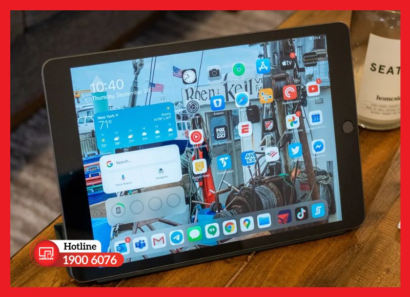 iPad Gen 8 dùng màn hình rời, cho phép thay mặt kính khi LCD còn tốt