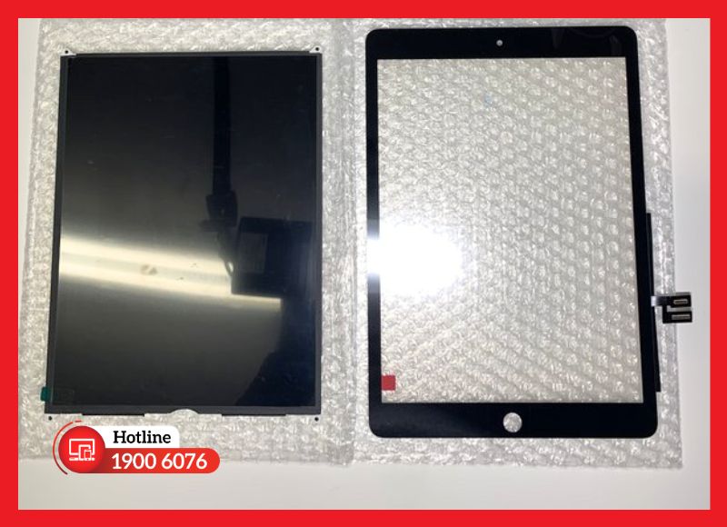 Màn hình iPad Gen 9 gồm mặt kính cảm ứng và LCD tách rời