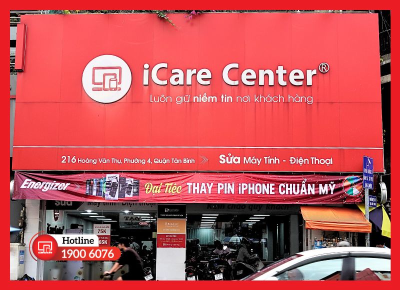 iCare Center - trung tâm thay cáp nguồn iPad Air 3 uy tín