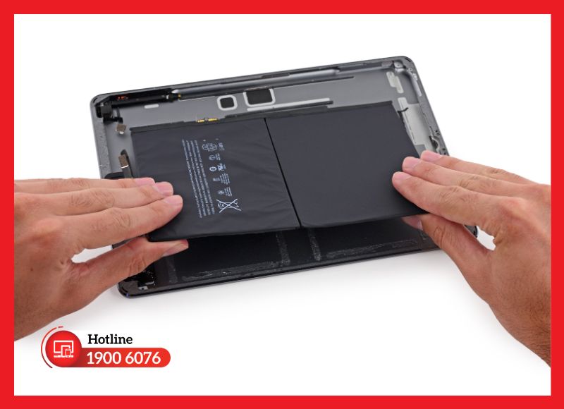 Pin iPad Gen 5 với dung lượng lớn, đáp ứng tốt nhu cầu sử dụng