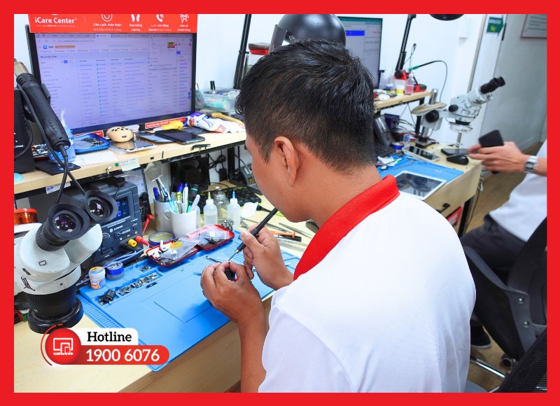 Quy trình thay pin tai nghe AirPods 4 chuẩn kỹ thuật