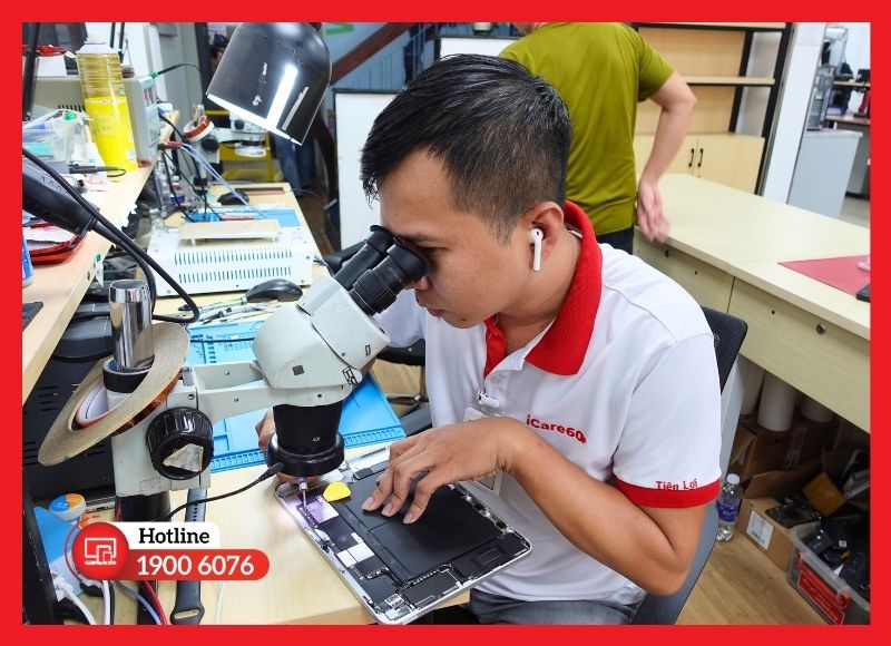 iCare Center - Hệ thống sửa chữa iPad chuyên nghiệp và tận tâm tại TP.HCM.