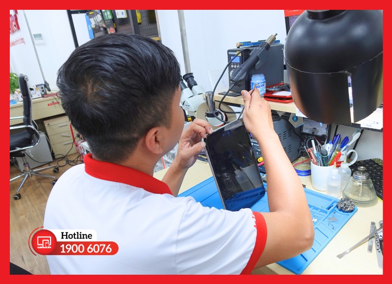 Quy trình thay vỏ iPad Mini 4 uy tín, chuyên nghiệp tại iCare Center