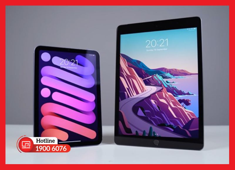 Thiết kế khung viền vuông vức từ nhôm nguyên khối của iPad Mini 6 (2021)