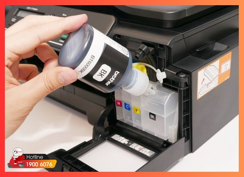 Nạp mực máy in chính hãng