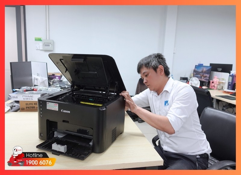 Quy trình dịch vụ thay mực máy in tại nhà iCare60