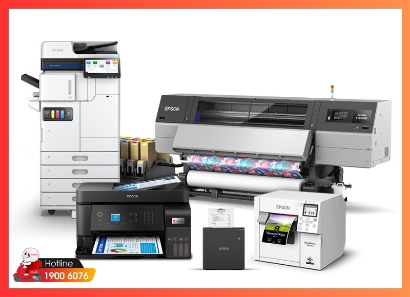 Các dòng máy in Epson iCare Center nhận sửa