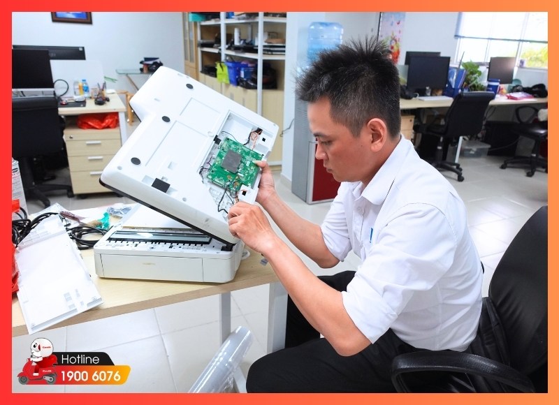 Quy trình dịch vụ sửa máy in Epson tại nhà chuyên nghiệp