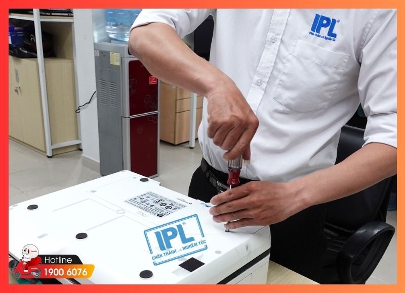 Kiểm tra, test và bàn giao máy in sau sửa chữa