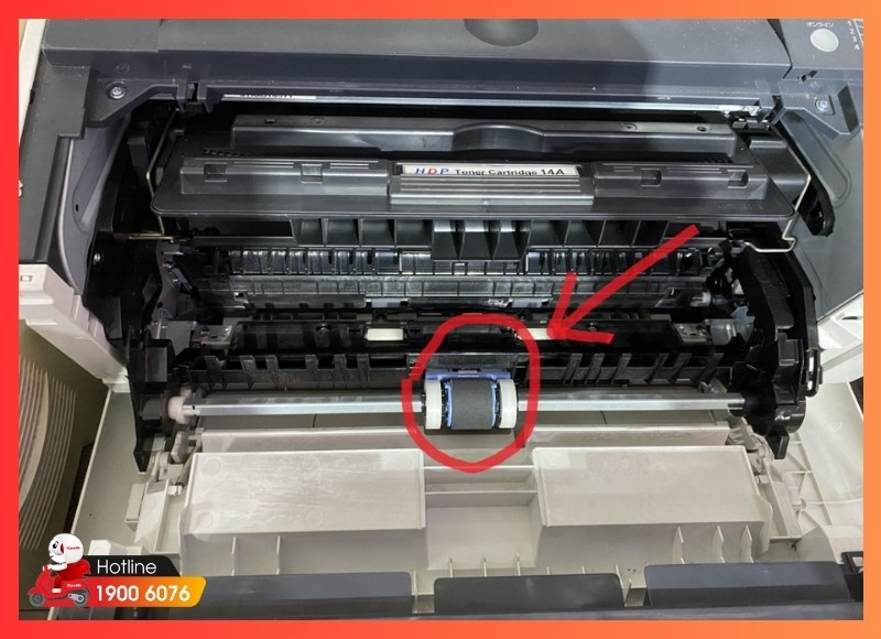 Khắc phục lỗi kẹt giấy, cơ cấu kéo giấy