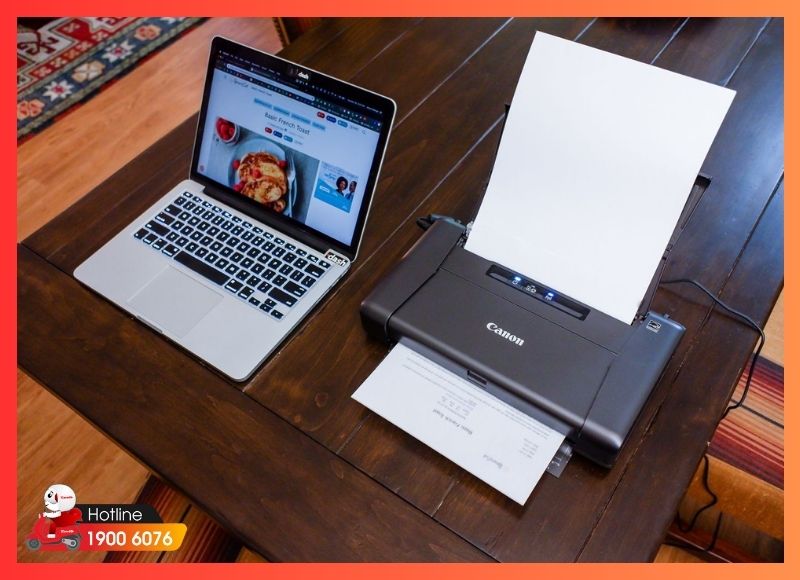 Màn hình máy tính hiển thị thông báo không nhận thiết bị scan