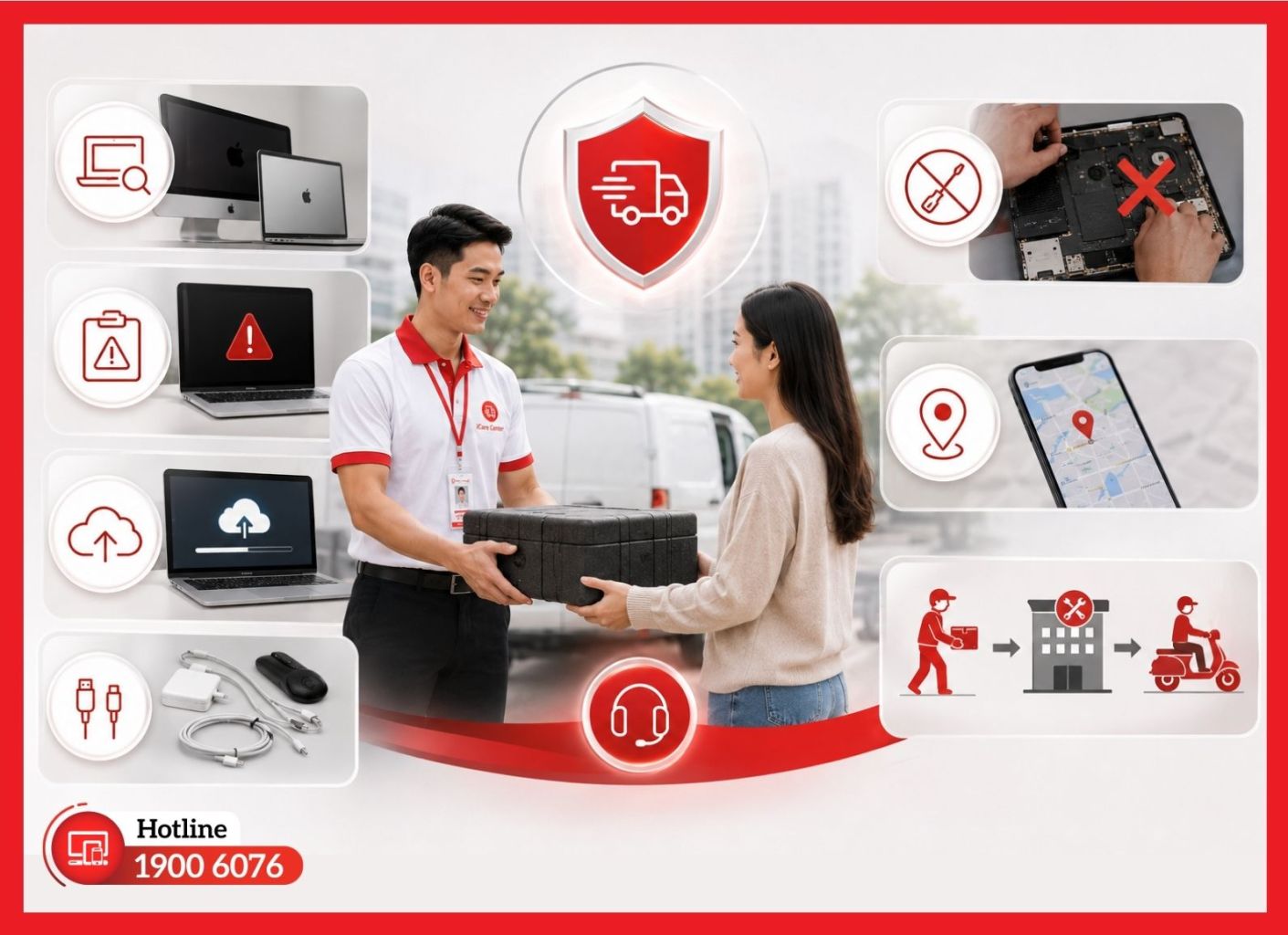 Lưu ý khi sử dụng dịch vụ nhận trả thiết bị 2 chiều